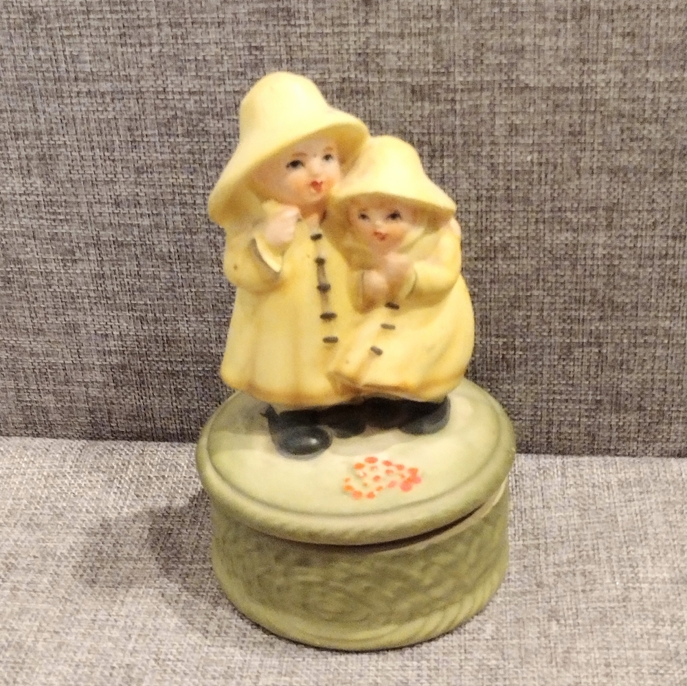 Antique Charming Music  Box
